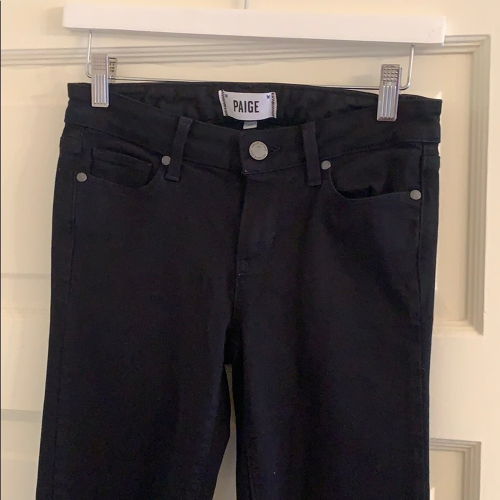 Black Paige Jeans (Skyline Skinny) size 25